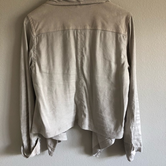 Anthropologie Linen Blend Jacket - Picture 3 of 5